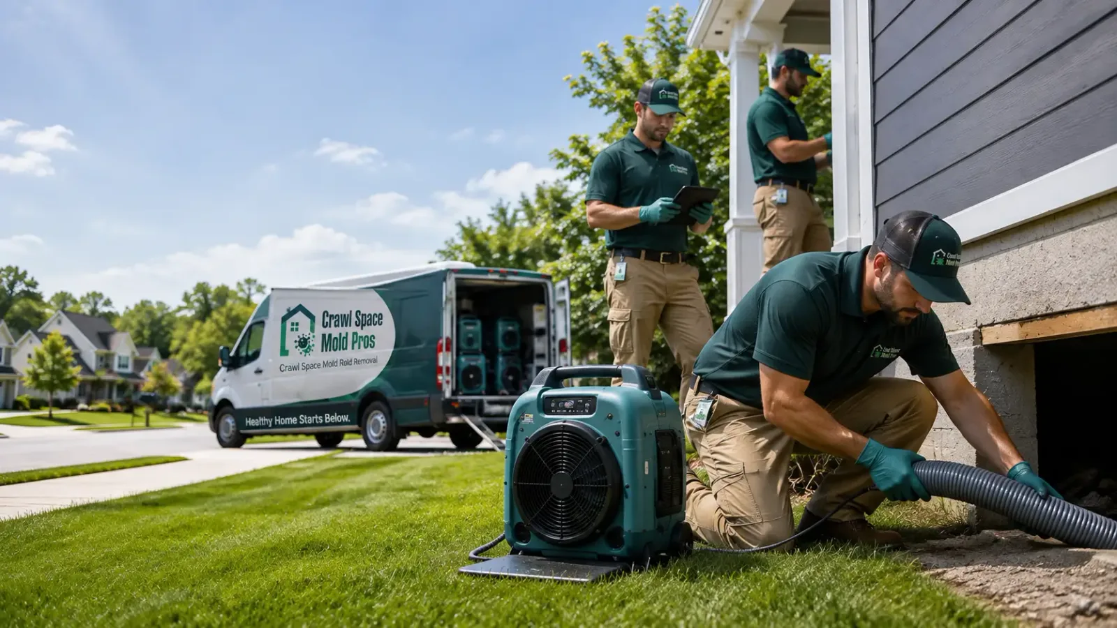 Crawl Space Mold Removal in Bethel, DE